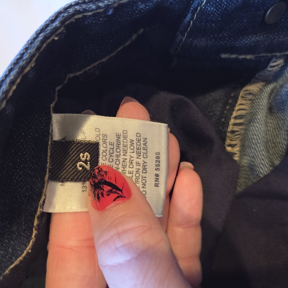 Express Women's Deep Indigo Skinny Jeans - Picture 5 of 8